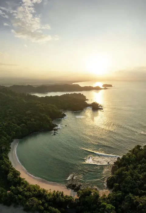 Framed Print : Manuel Antonio Beach, Manuel Antonio National Park, Puntarenas Province, Costa Rica, Central America