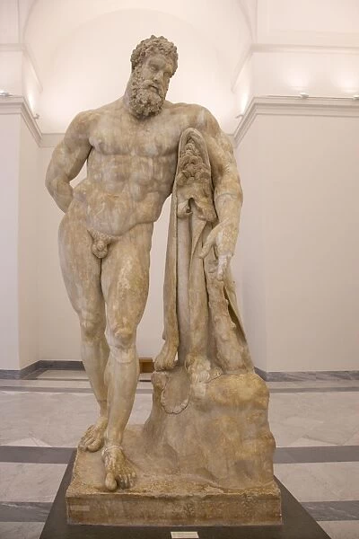 Marble figure, sculpture dating from the 2nd century AD, National Archaeological