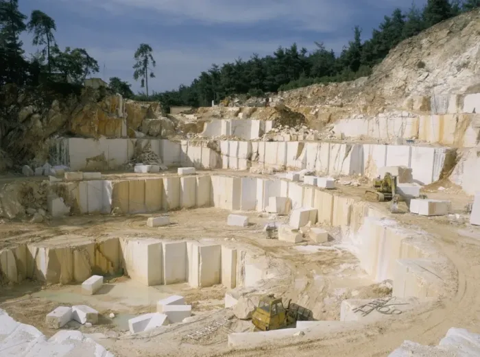 Framed Print : Marble quarry Framed Print : Marble quarry