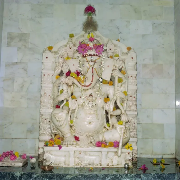 Framed Print : Marble statue of Vinayak, Rajasthan, India, Asia Framed Print : Marble statue of Vinayak, Rajasthan, India, Asia