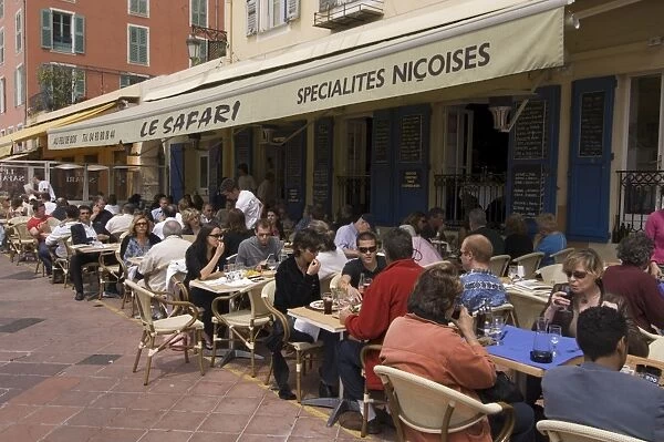 Marche a la Broquante, Cours Saleya, Nice, Alpes Maritimes, Provence, Cote d Azur