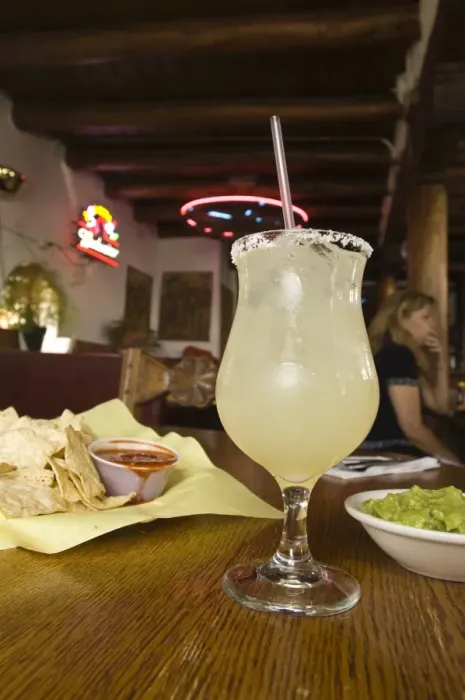 Framed Print : Margarita and nachos at Marias bar and restaurant, Santa Fe, New Mexico Framed Print : Margarita and nachos at Marias bar and restaurant, Santa Fe, New Mexico