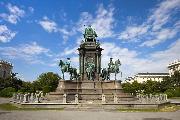 Maria Theresa Monument, Maria-Theresien-Platz, Vienna, Austria, Europe