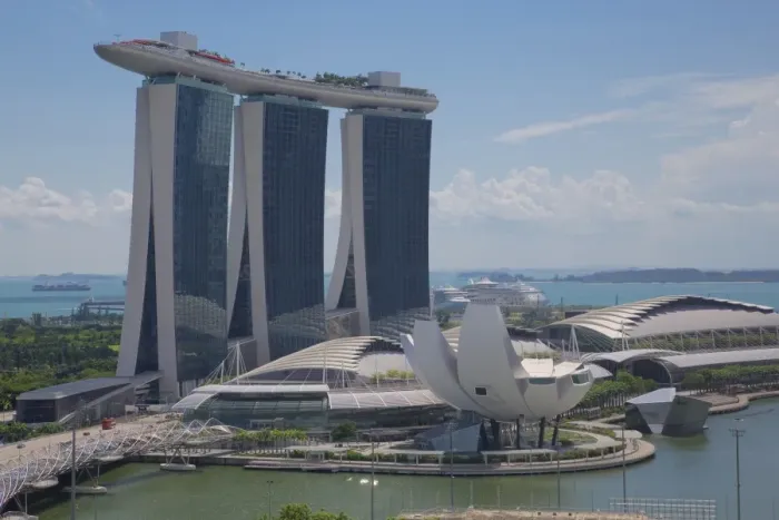 Framed Print : Marina Bay Sands Hotel, Singapore, Southeast Asia