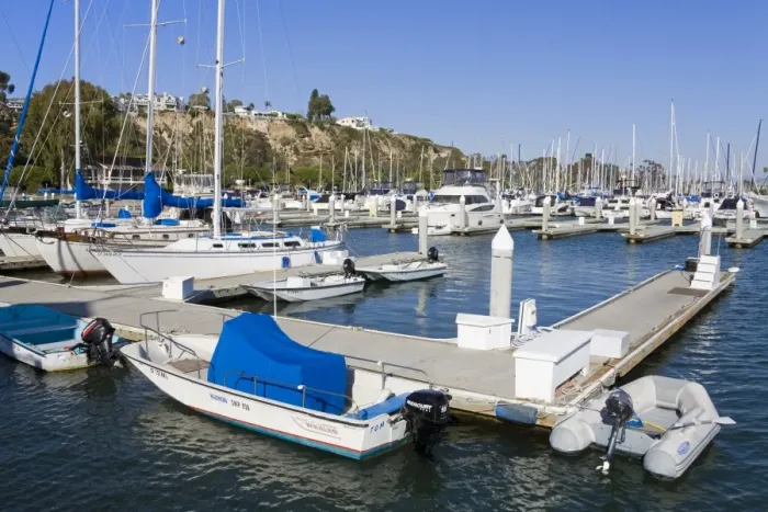 Framed Print : Marina in Dana Point Harbor, Orange County, California, United States of America Framed Print : Marina in Dana Point Harbor, Orange County, California, United States of America