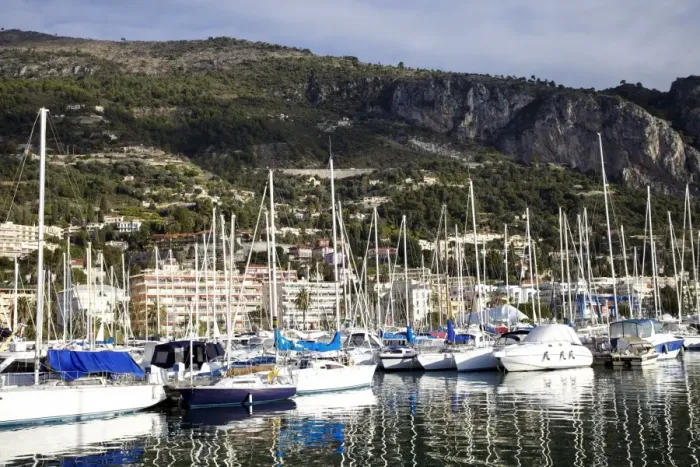 Framed Print : Marina, Menton, Alpes-Maritimes, Provence, Cote d Azur, French Riviera Framed Print : Marina, Menton, Alpes-Maritimes, Provence, Cote d Azur, French Riviera