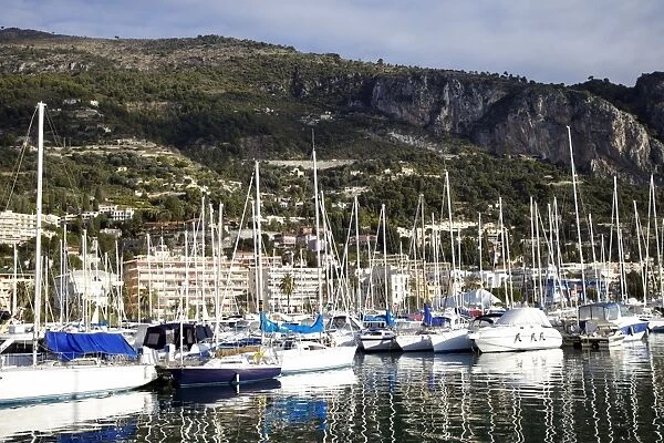 Marina, Menton, Alpes-Maritimes, Provence, Cote d Azur, French Riviera