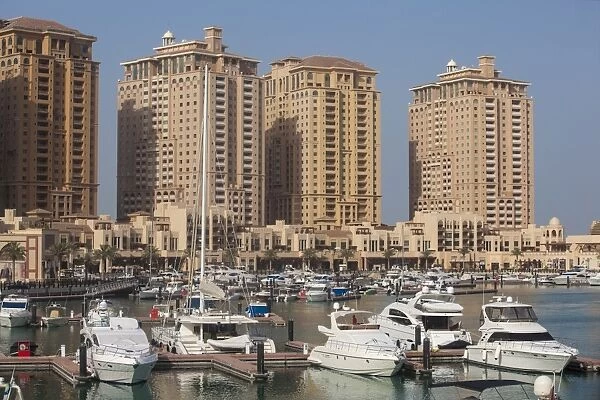 Marina at The Pearl Qatar, Doha, Qatar, Middle East
