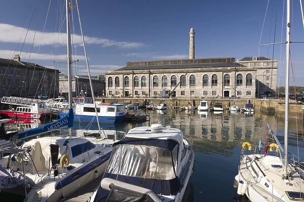 The marina, Royal William Yard, Plymouth, Devon, England, United Kingdom, Europe