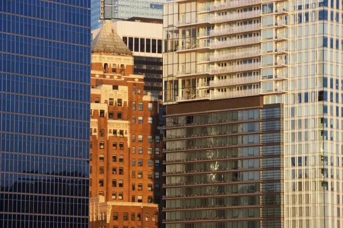 Framed Print : The Marine Building and other tall buildings in downtown Vancouver, Vancouver Framed Print : The Marine Building and other tall buildings in downtown Vancouver, Vancouver