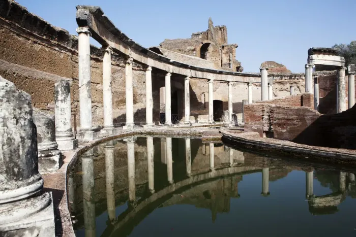 Framed Print : Maritime theatre, Villa Adriana (Hadrians Villa), UNESCO World Heritage Site, Tivoli Framed Print : Maritime theatre, Villa Adriana (Hadrians Villa), UNESCO World Heritage Site, Tivoli