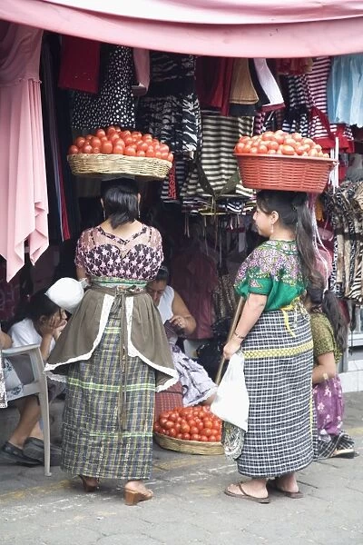 Market, Antigua, Guatemala, Central America