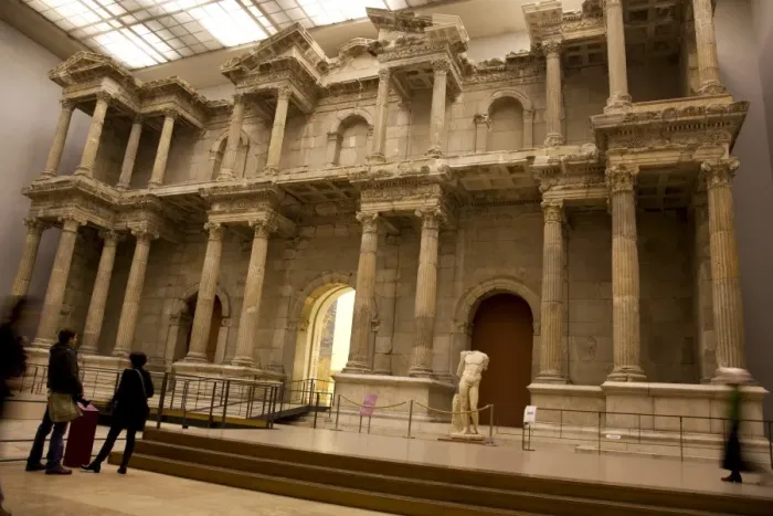 Framed Print : The market gate of Miletus at Pergamon Museum, Berlin, Germany, Europe Framed Print : The market gate of Miletus at Pergamon Museum, Berlin, Germany, Europe