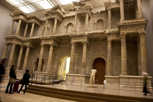 The market gate of Miletus at Pergamon Museum, Berlin, Germany, Europe