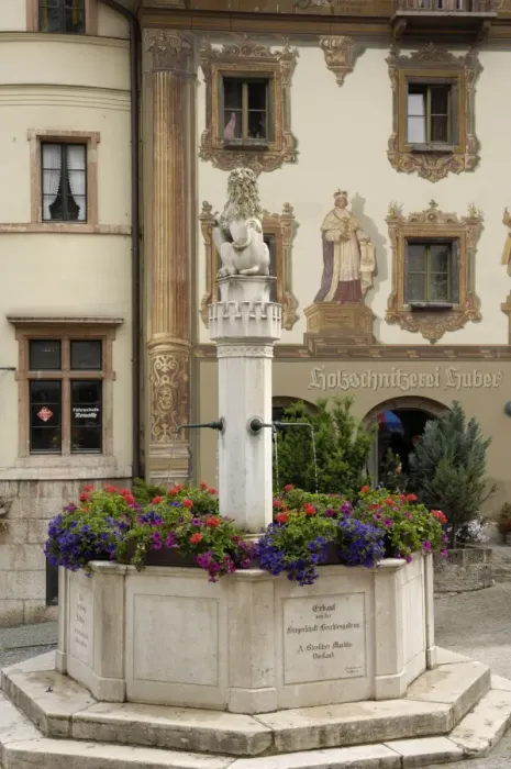 Framed Print : Market Platz, Berchtesgaden, Bavaria, Germany, Europe Framed Print : Market Platz, Berchtesgaden, Bavaria, Germany, Europe