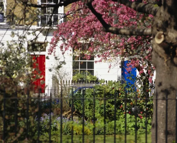 Framed Print : Markham Square, Chelsea, London, England, UK Framed Print : Markham Square, Chelsea, London, England, UK