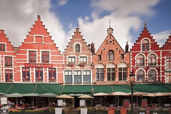 The Markt (Main Market Place), Bruges, Belgium, Europe