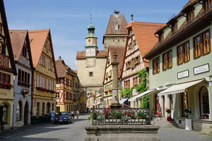Framed Print : Markus Tower and Roder arch, Rothenburg ob der Tauber, Romantic Road, Franconia, Bavaria, Germany, Europe Framed Print : Markus Tower and Roder arch, Rothenburg ob der Tauber, Romantic Road, Franconia, Bavaria, Germany, Europe
