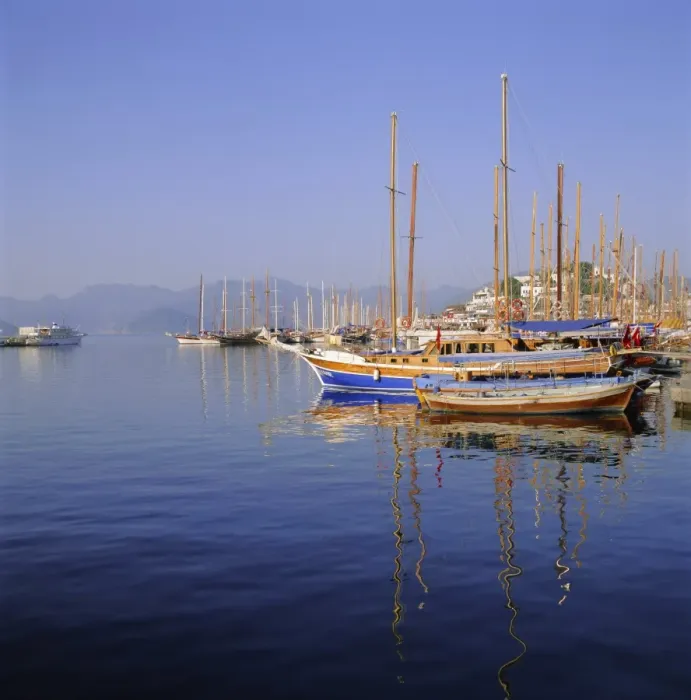 Framed Print : Marmaris harbour Framed Print : Marmaris harbour