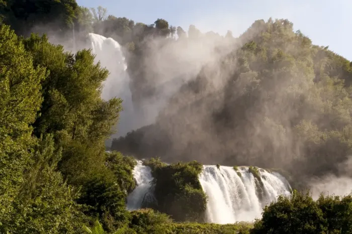 Framed Print : Marmore falls, Marmore, Terni, Umbria, Italy, Europe