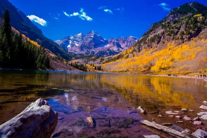 Framed Print : The Maroon Bells, Aspen, Colorado, United States of America, North America Framed Print : The Maroon Bells, Aspen, Colorado, United States of America, North America