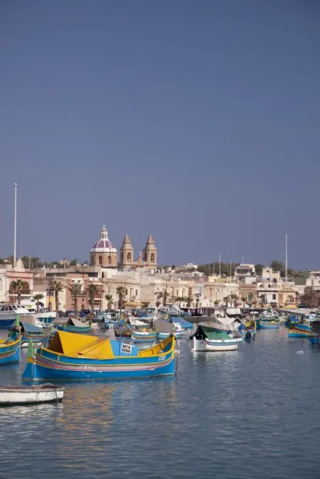 Framed Print : Marsaxlokk, Malta, Mediterranean, Europe Framed Print : Marsaxlokk, Malta, Mediterranean, Europe