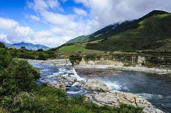 Maruia Falls, Lewis Pass, South Island, New Zealand, Pacific