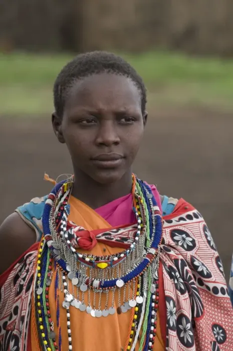 Framed Print : Masai woman, Masai Mara, Kenya, East Africa, Africa Framed Print : Masai woman, Masai Mara, Kenya, East Africa, Africa