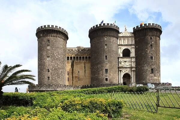 Maschio Angioino Castle (Castel Nuovo), Naples, Campania, Italy, Europe