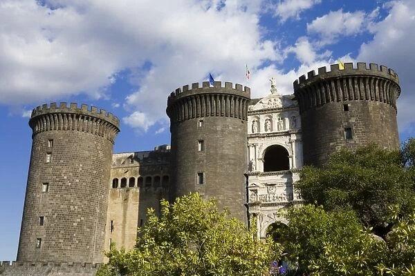 Maschio Angioino (Castle Nuovo), Naples, Campania, Italy, Europe