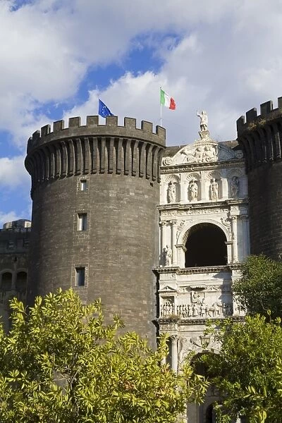 Maschio Angioino (Castle Nuovo), Naples, Campania, Italy, Europe