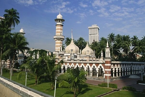 The Masjid Jamek (Friday Mosque), built in 1907, Kuala Lumpur, Malaysia