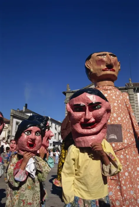 Framed Print : Masks and Giants parade, Romaria da Seniora d Agonia, Viana do Castelo Framed Print : Masks and Giants parade, Romaria da Seniora d Agonia, Viana do Castelo