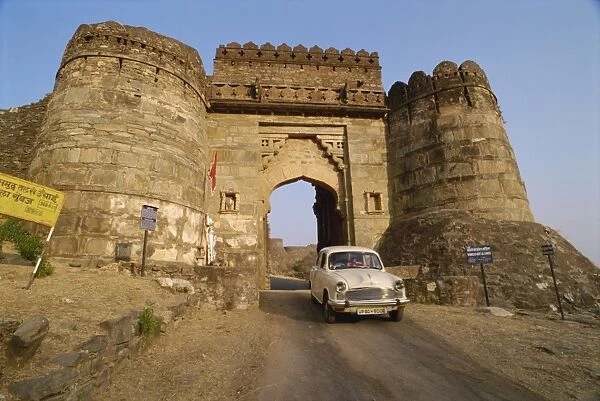 Massive fort built in 1458 AD by Rana Kumbha