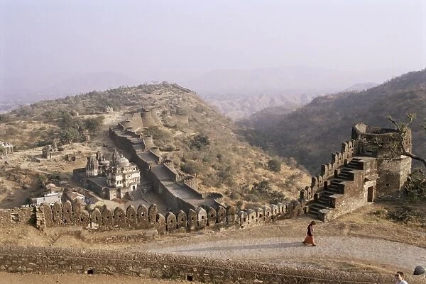 Massive fort built in 1458 by Rana Kumbha