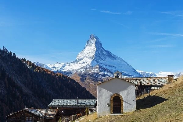 The Matterhorn, 4478m, Zermatt, Valais, Swiss Alps, Switzerland, Europe