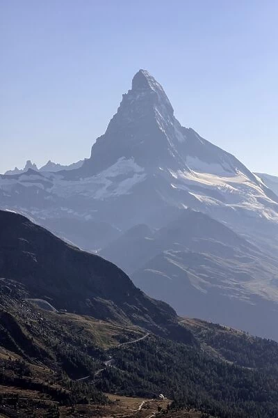Matterhorn summer view, Zermatt, Canton of Valais, Pennine Alps, Swiss Alps, Switzerland