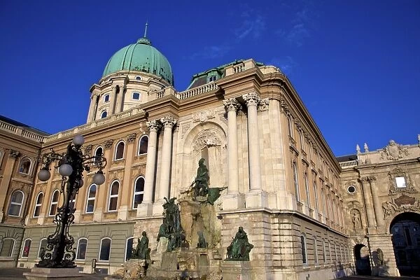 Matthias Fountain, Buda Castle, UNESCO World Heritage Site, Budapest, Hungary, Europe