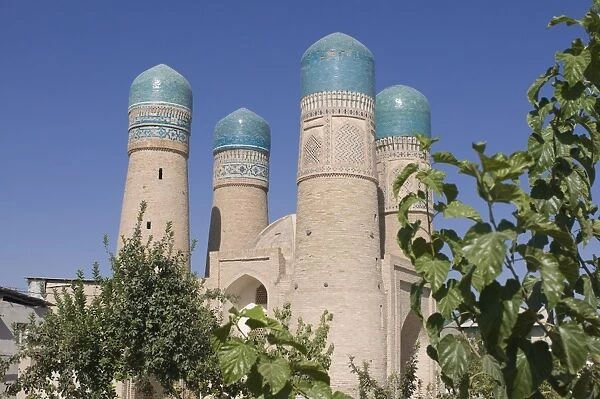 The mausoleum Char Minar, UNESCO World Heritage Site, Bukhara, Uzbekistan, Central Asia