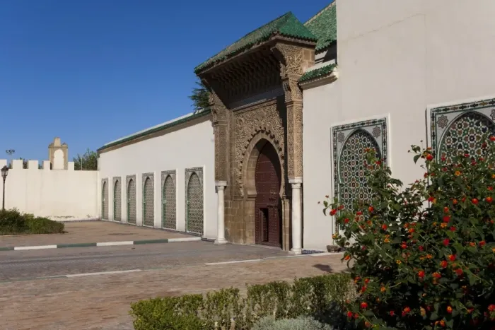 Framed Print : Mausoleum of Moulay Ismail, Meknes, UNESCO World Heritage Site, Morocco Framed Print : Mausoleum of Moulay Ismail, Meknes, UNESCO World Heritage Site, Morocco