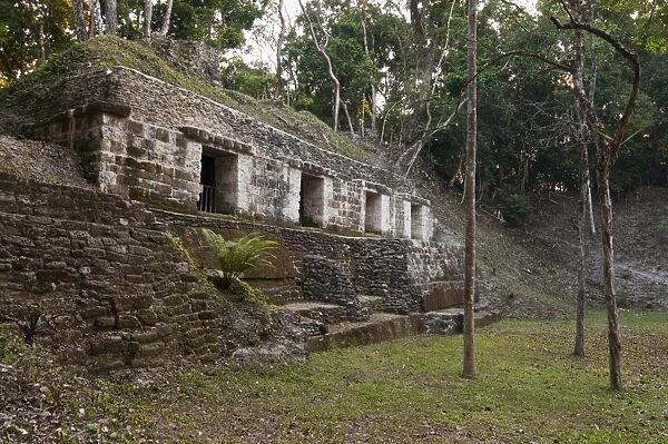 Mayan archaeological site, Yaxha, Guatemala, Central America