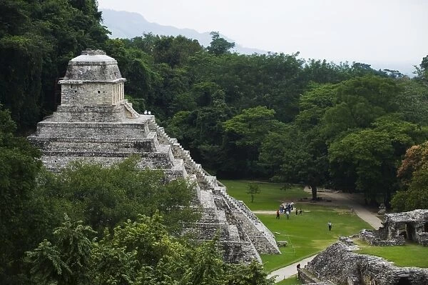 Mayan ruins, Palenque, UNESCO World Heritage Site, Chiapas state, Mexico, North America