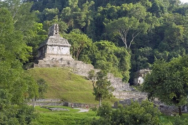 Mayan ruins, Palenque, UNESCO World Heritage Site, Chiapas state, Mexico, North America