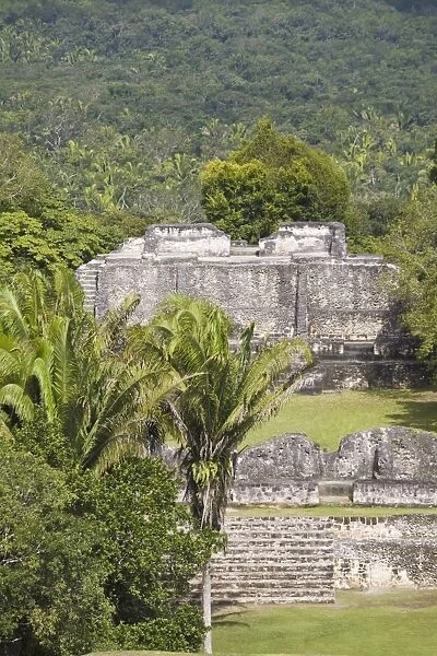Mayan ruins, Xunantunich, San Ignacio, Belize, Central America