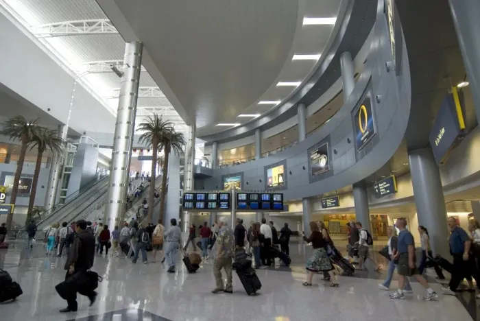 Framed Print : McCarran Airport Framed Print : McCarran Airport