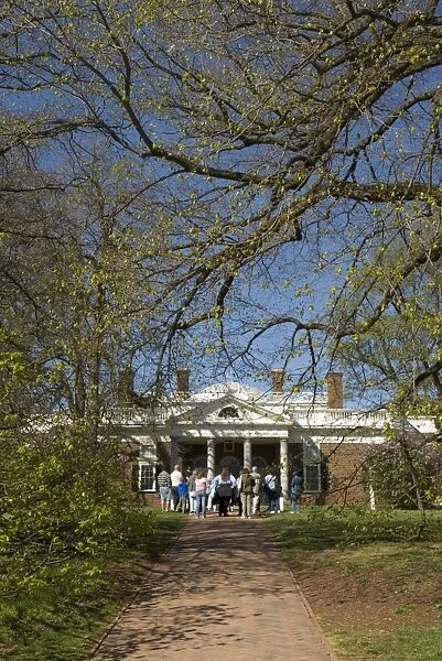 mcs0135. Thomas Jeffersons Monticello, UNESCO World Heritage Site