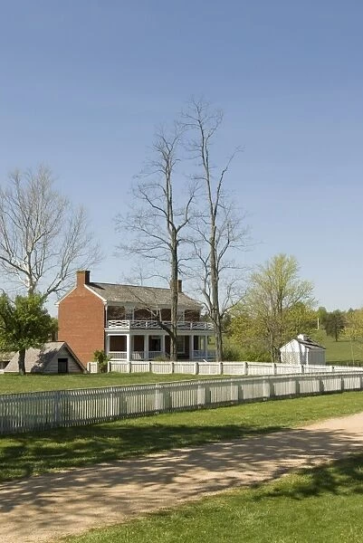mcs0150. McLean House, Appomattox Courthouse, Virginia