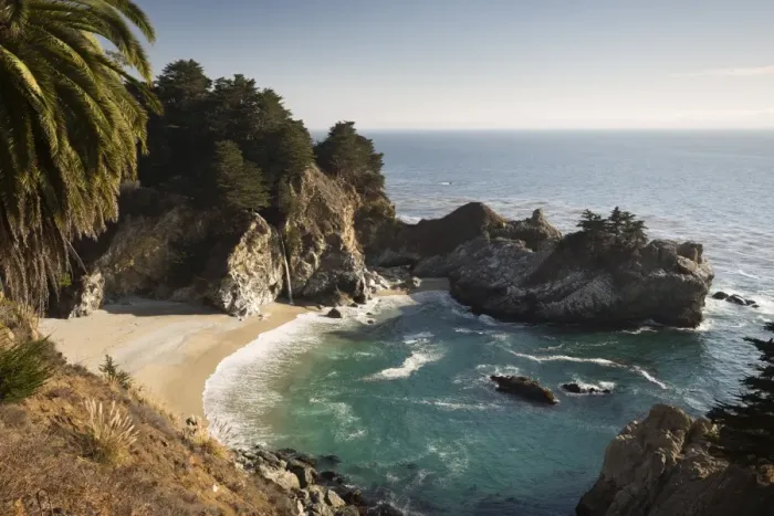 Framed Print : McWay Falls, Julia Pfeiffer Burns State Park, Big Sur, Monterey County, California, United States of America, North America Framed Print : McWay Falls, Julia Pfeiffer Burns State Park, Big Sur, Monterey County, California, United States of America, North America