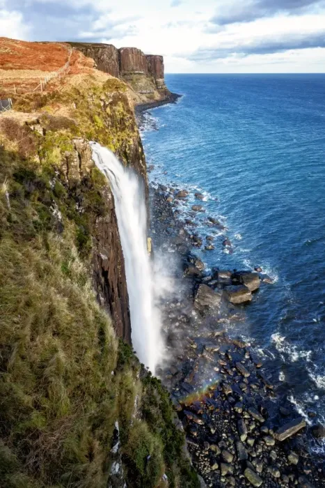 Framed Print : Mealt Falls and Kilt Rock, Isle of Skye, Inner Hebrides, Scotland, United Kingdom, Europe Framed Print : Mealt Falls and Kilt Rock, Isle of Skye, Inner Hebrides, Scotland, United Kingdom, Europe