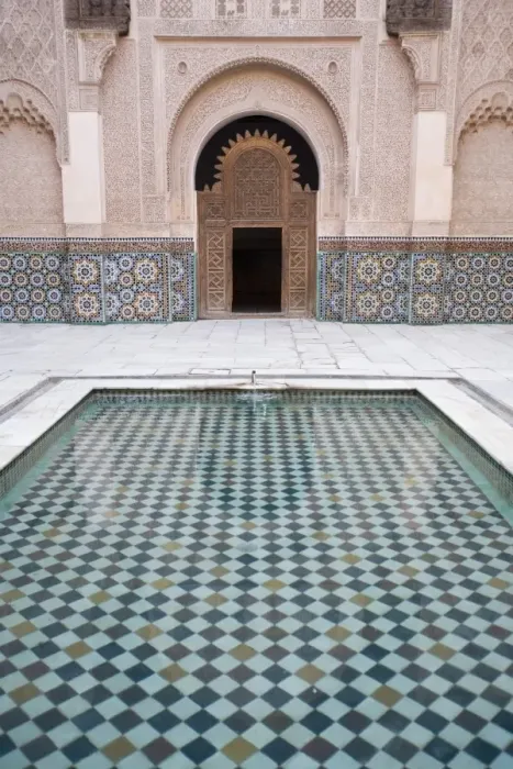 Framed Print : Medersa Ben Youssef Framed Print : Medersa Ben Youssef